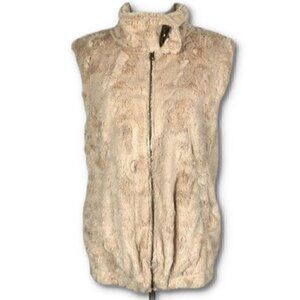 Sanctuary revolve vest sz M faux fur with pockets